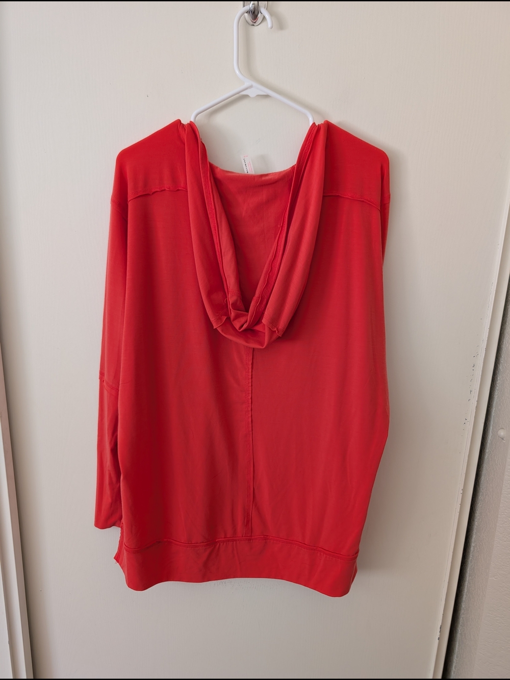 FP Movement Womens Medium Oversized Hooded Top Coral Activewear Athleisure - Picture 5 of 8